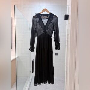 Zara chiffon dress